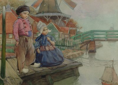 Dutch Children by Frantz Charlet